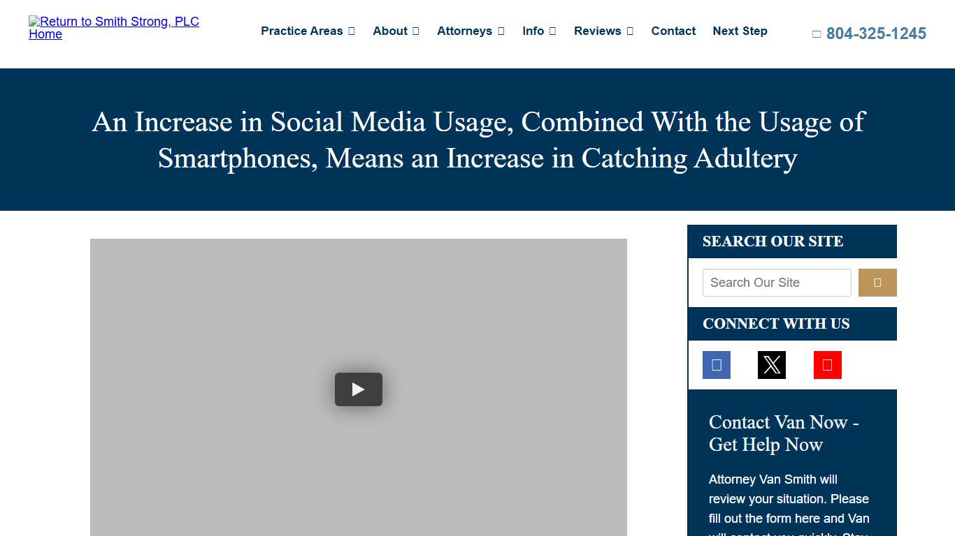 Discovering Adultery Through Digital Media | Smith Strong, PLC